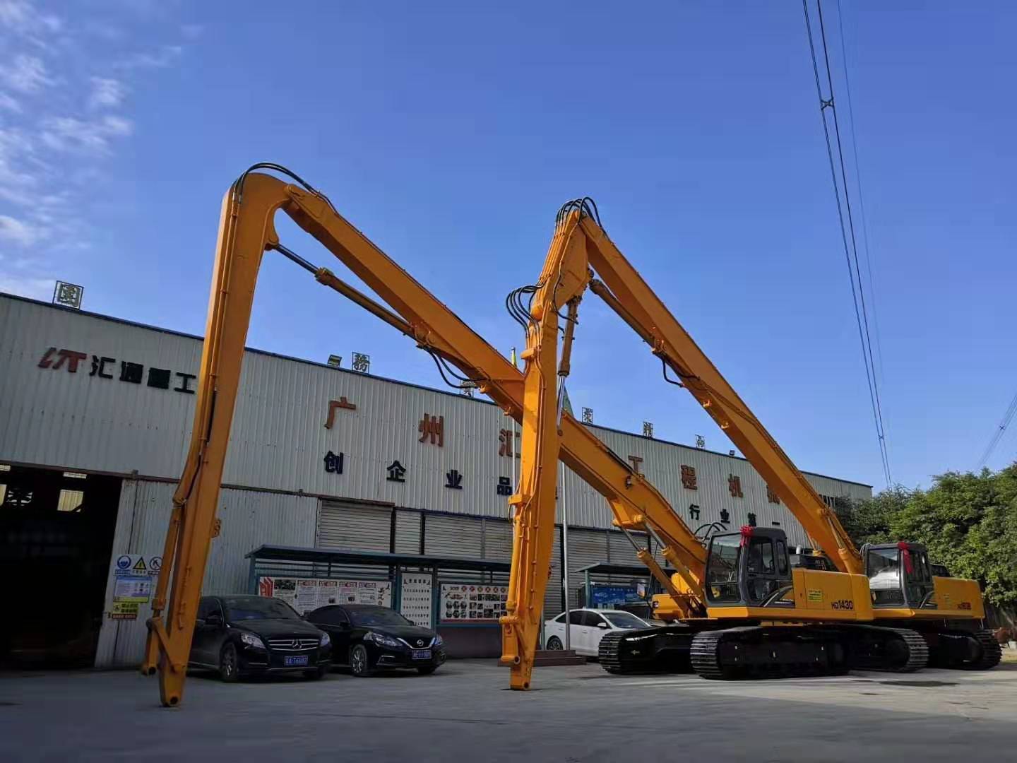 挖掘機(jī)拆樓臂、三段式加長臂、挖掘機(jī)拆樓臂廠家
