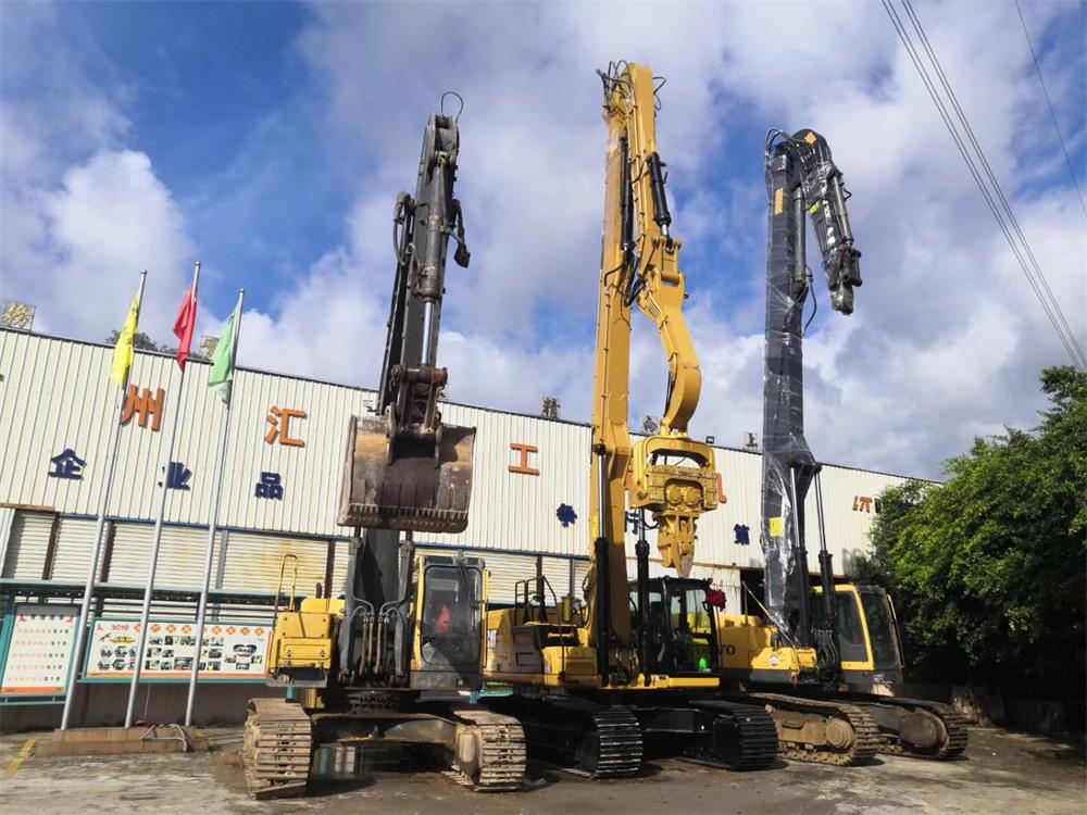 挖掘機打樁臂：鄉村道路建設“新能手”